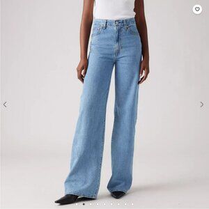 Levi's Ribcage High Rise Wide Leg Jeans